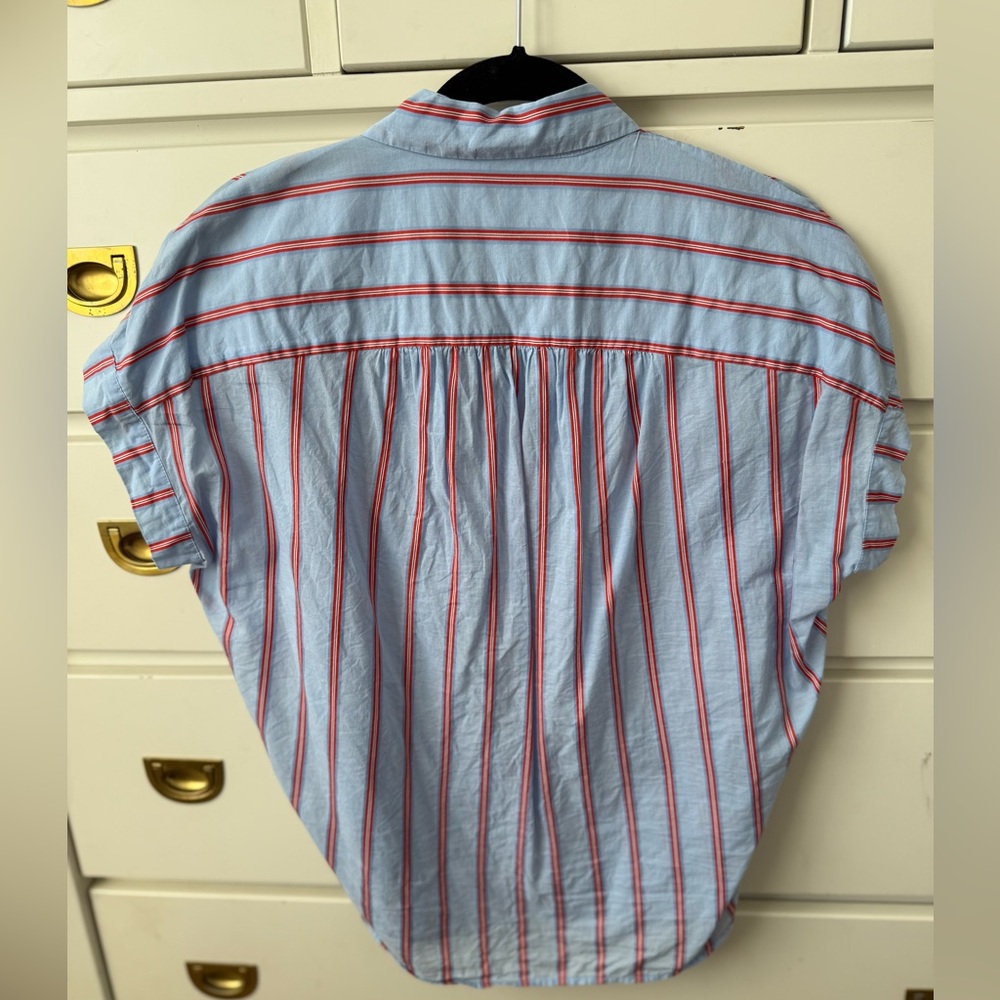 Madewell Striped Button-Up Shirt - Picture 2 of 4